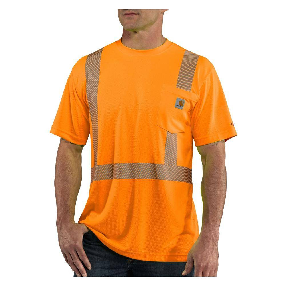 Men's Carhartt Force Hi-Vis Class 2 T-Shirt