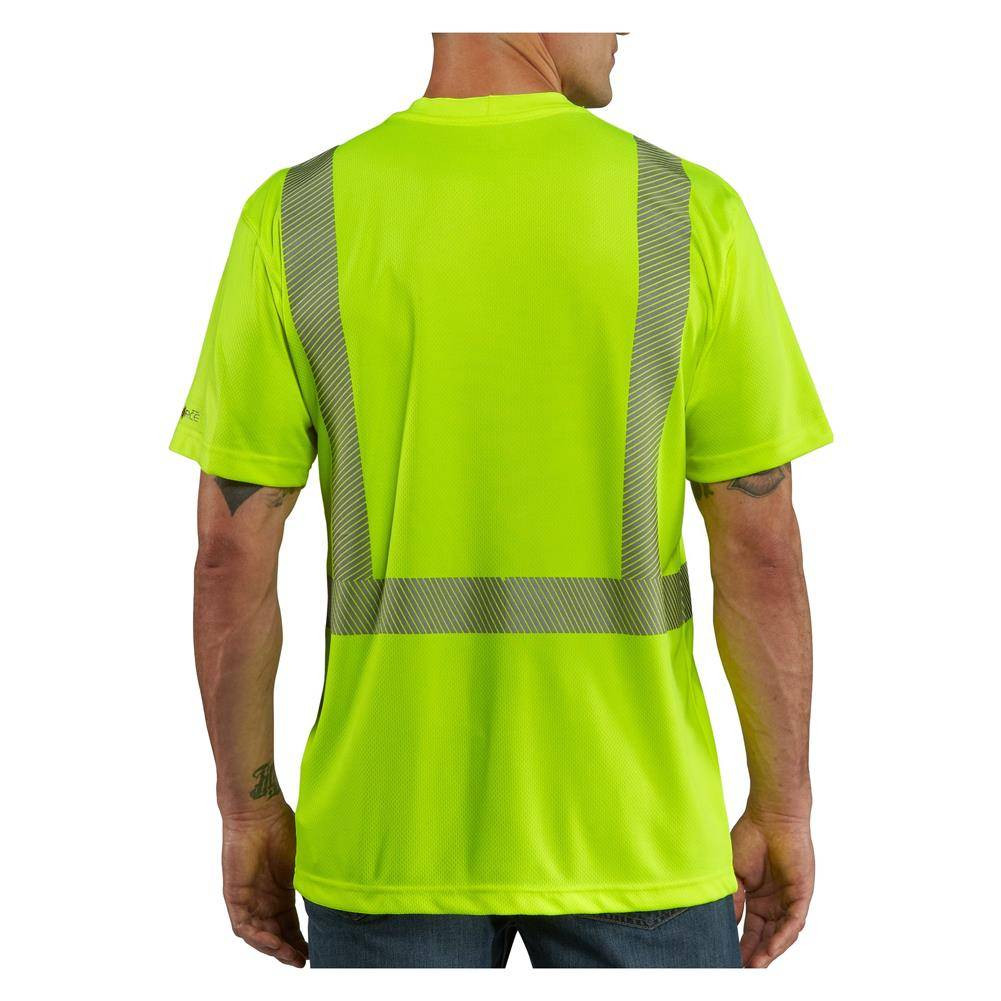 Men's Carhartt Force Hi-Vis Class 2 T-Shirt