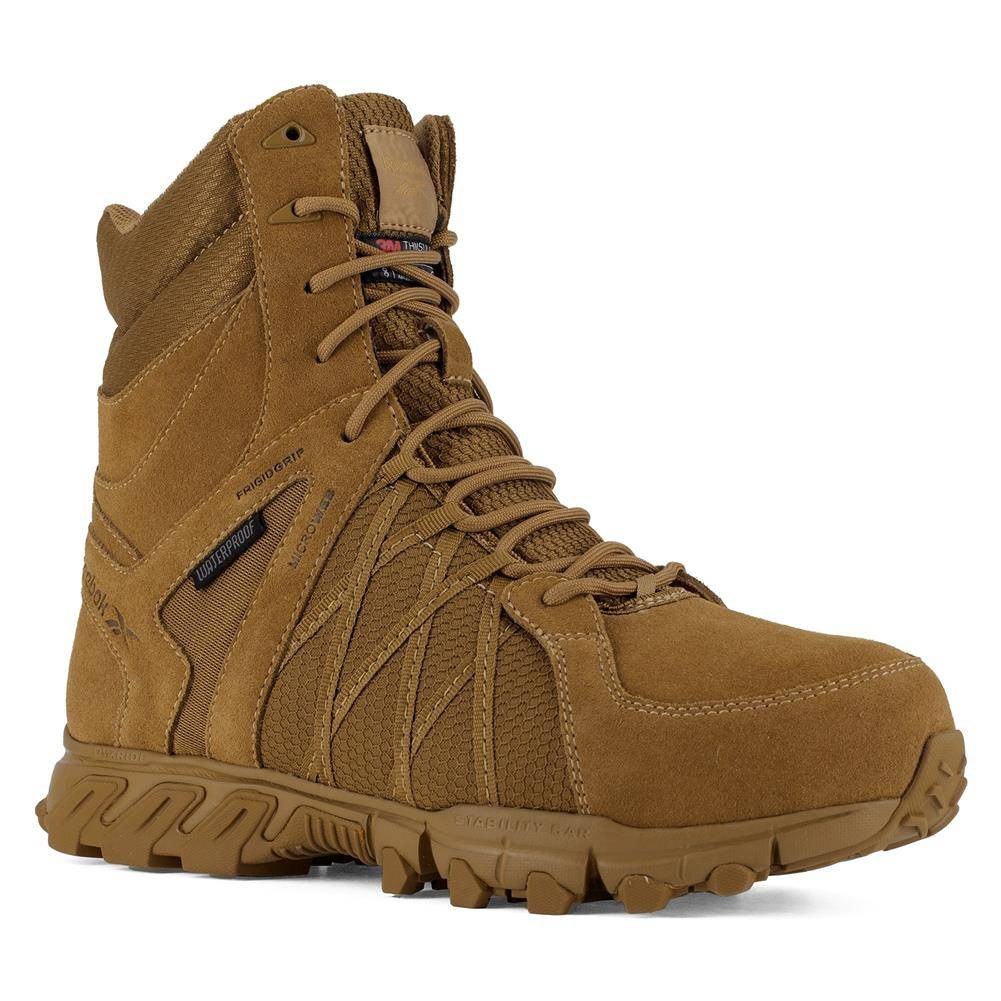 Men's Reebok Trailgrip Tactical 400g Side-Zip Composite Toe Waterproof Boots