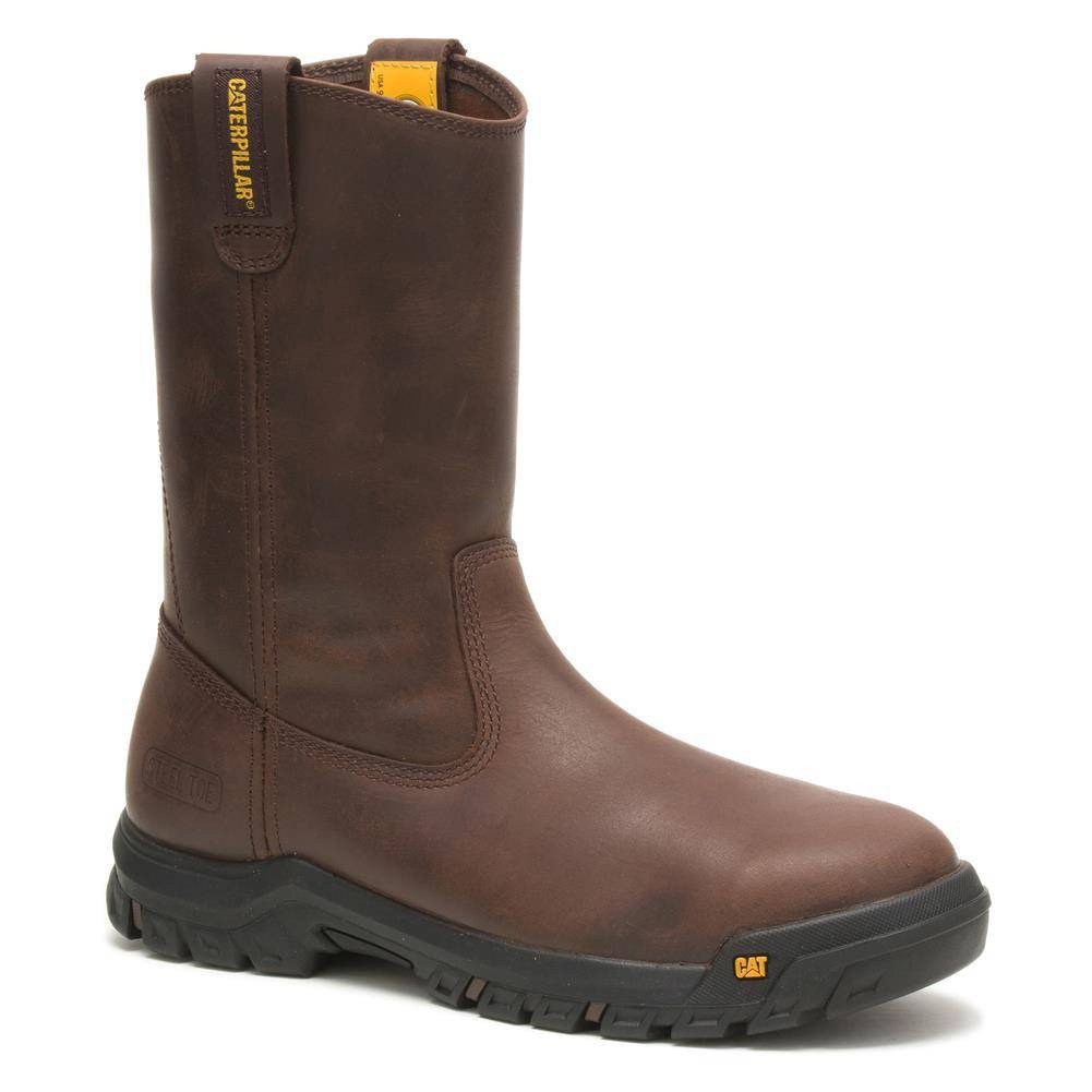 Men's CAT Drawbar Steel Toe Boots