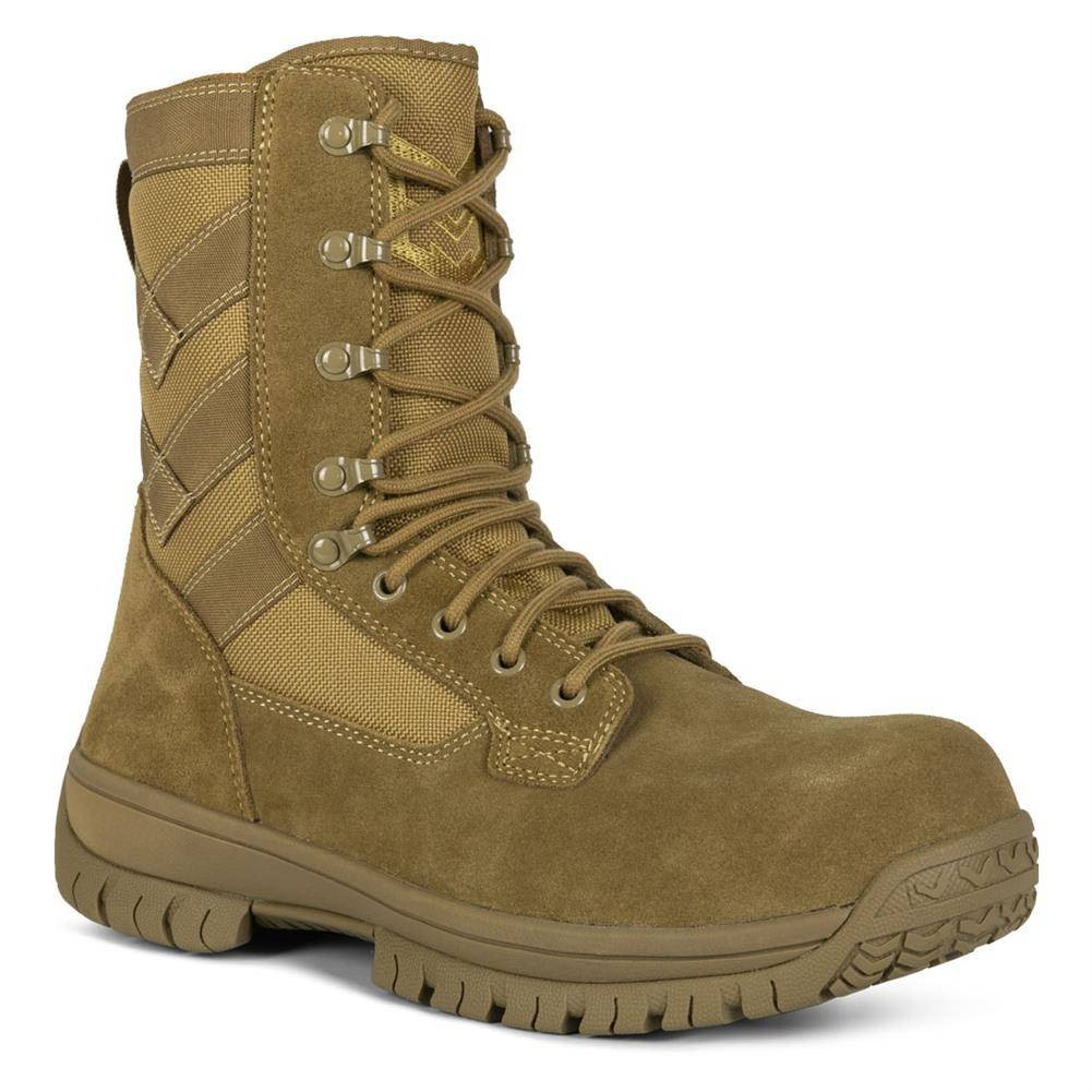 Men's Mission Made 8" Side Zip Composite Toe Combat Boots