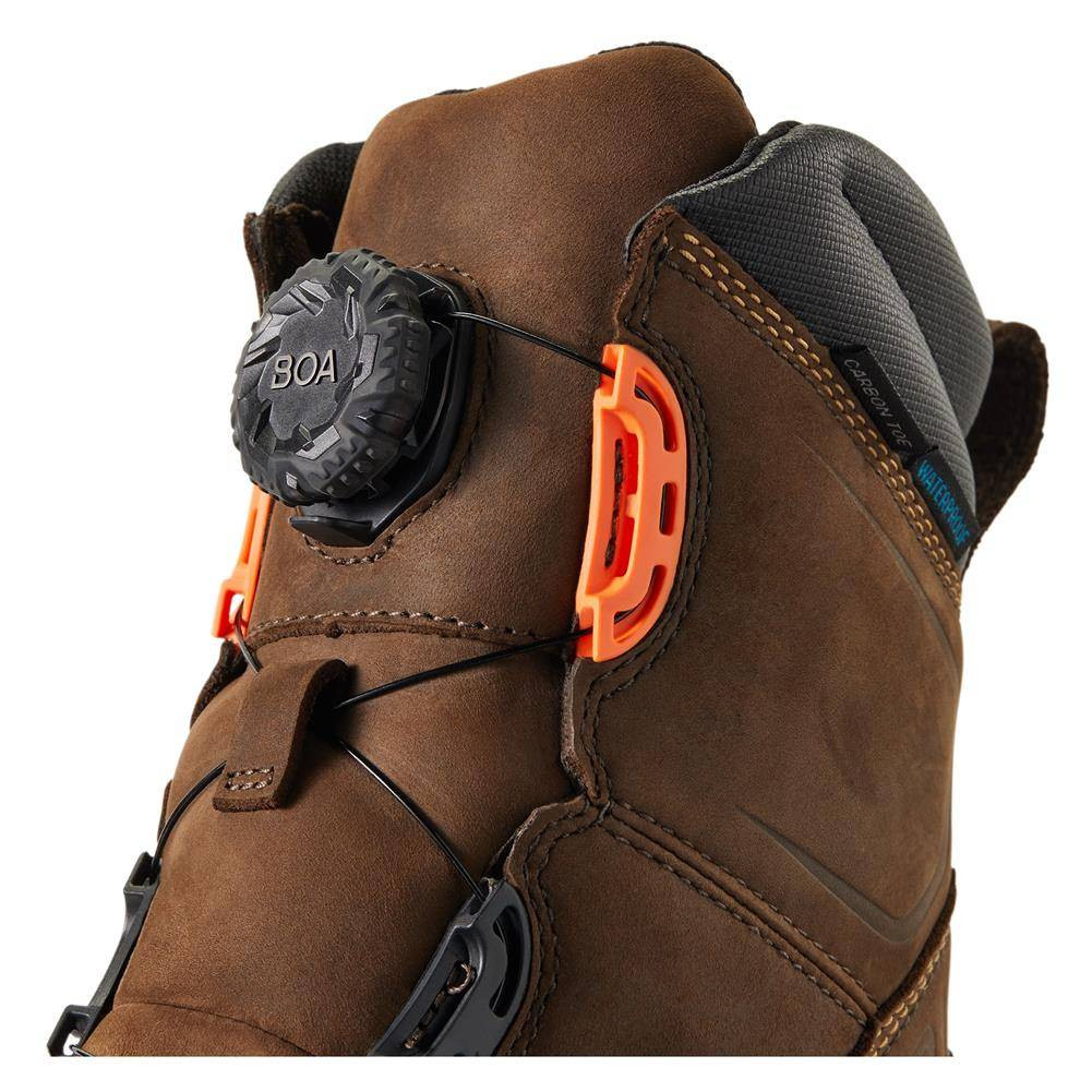 Men's Ariat 8" Workhog XT BOA Composite Toe Waterproof Boots