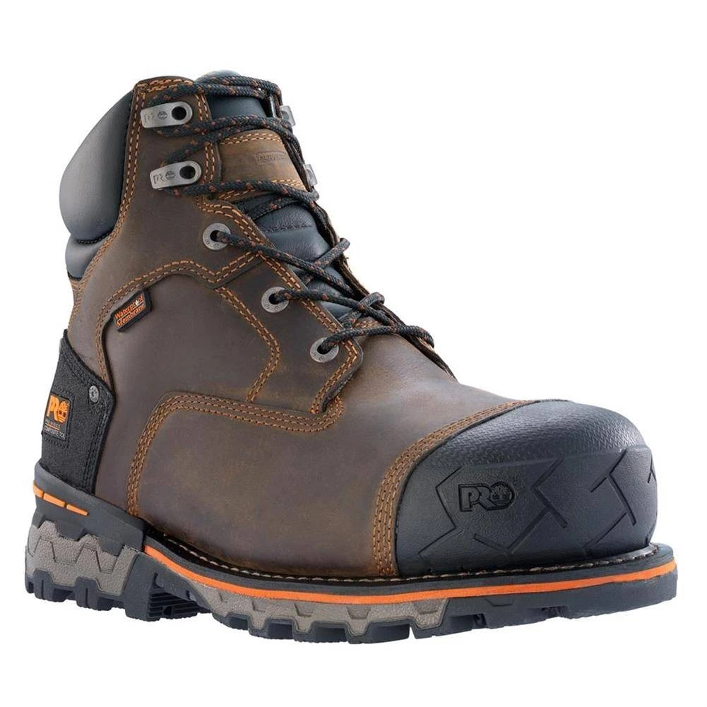 Men's Timberland PRO 6" Boondock Composite Toe Waterproof Boots