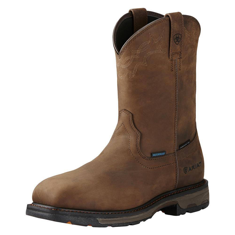 Men's Ariat 11" Workhog Wellington H2O Composite Toe Waterproof Boots
