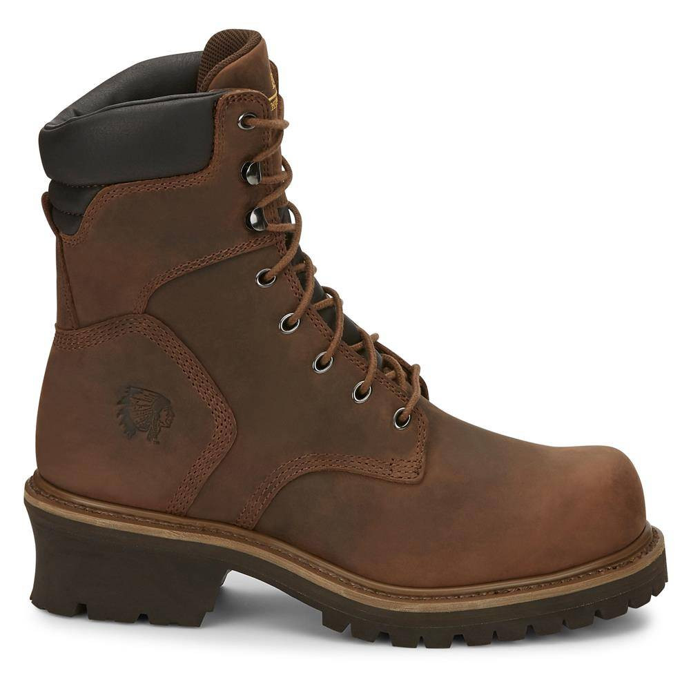 Men's Chippewa Boots 8" Hador Heavy Duty Steel Toe