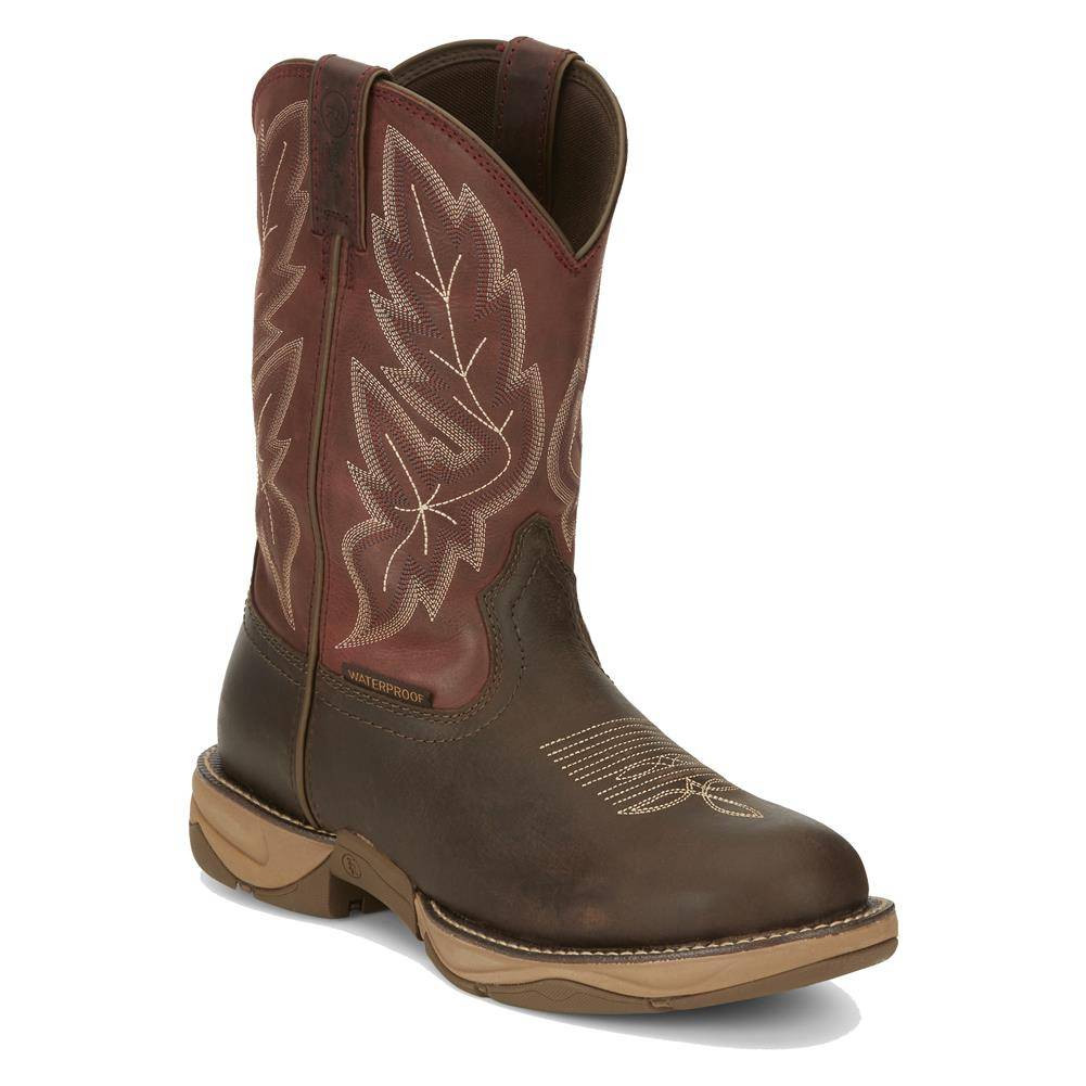Men's Tony Lama 11" Mankato Wide Round Toe Waterproof Work Boots