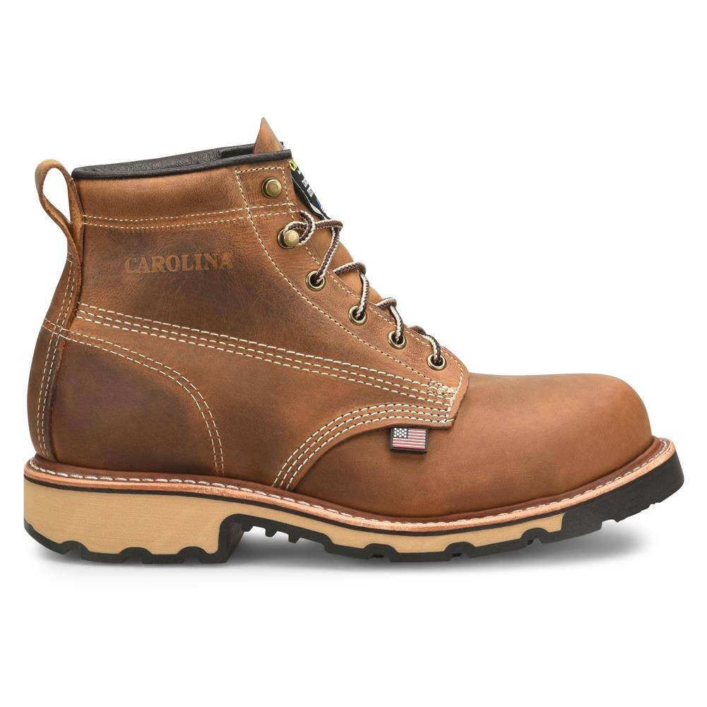 Men's Carolina 6" Ferric USA Steel Toe Work Boots