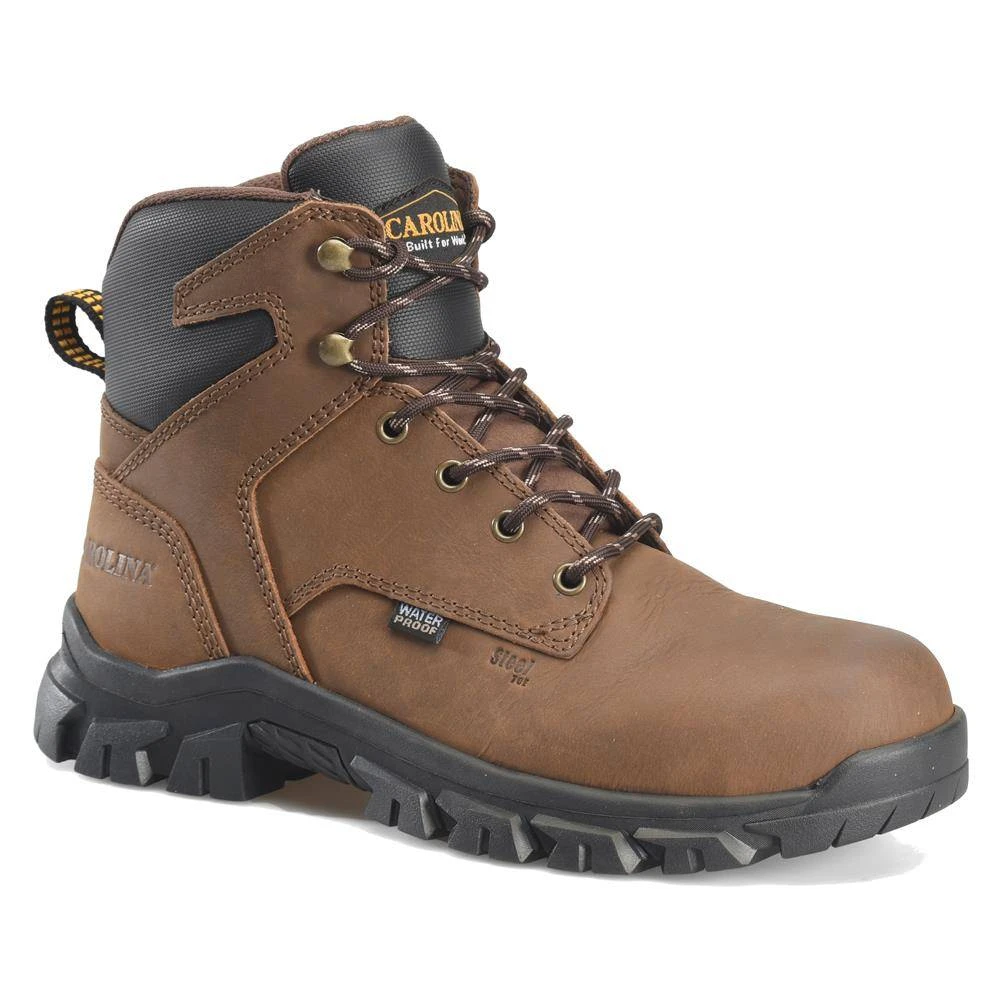 Men's Carolina 6" Gruntz Steel Toe Waterproof Work Boots
