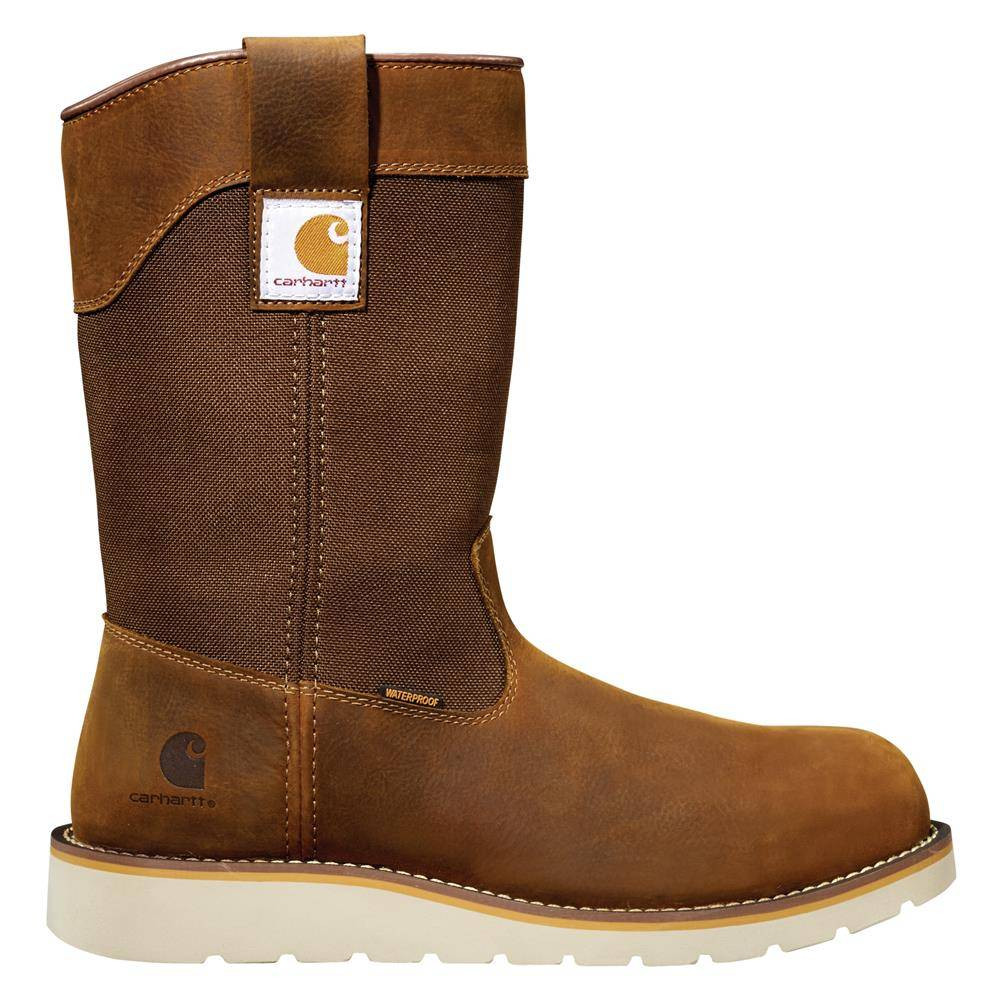 Men's Carhartt 10" Wellington Wedge Steel Toe Waterproof Boots