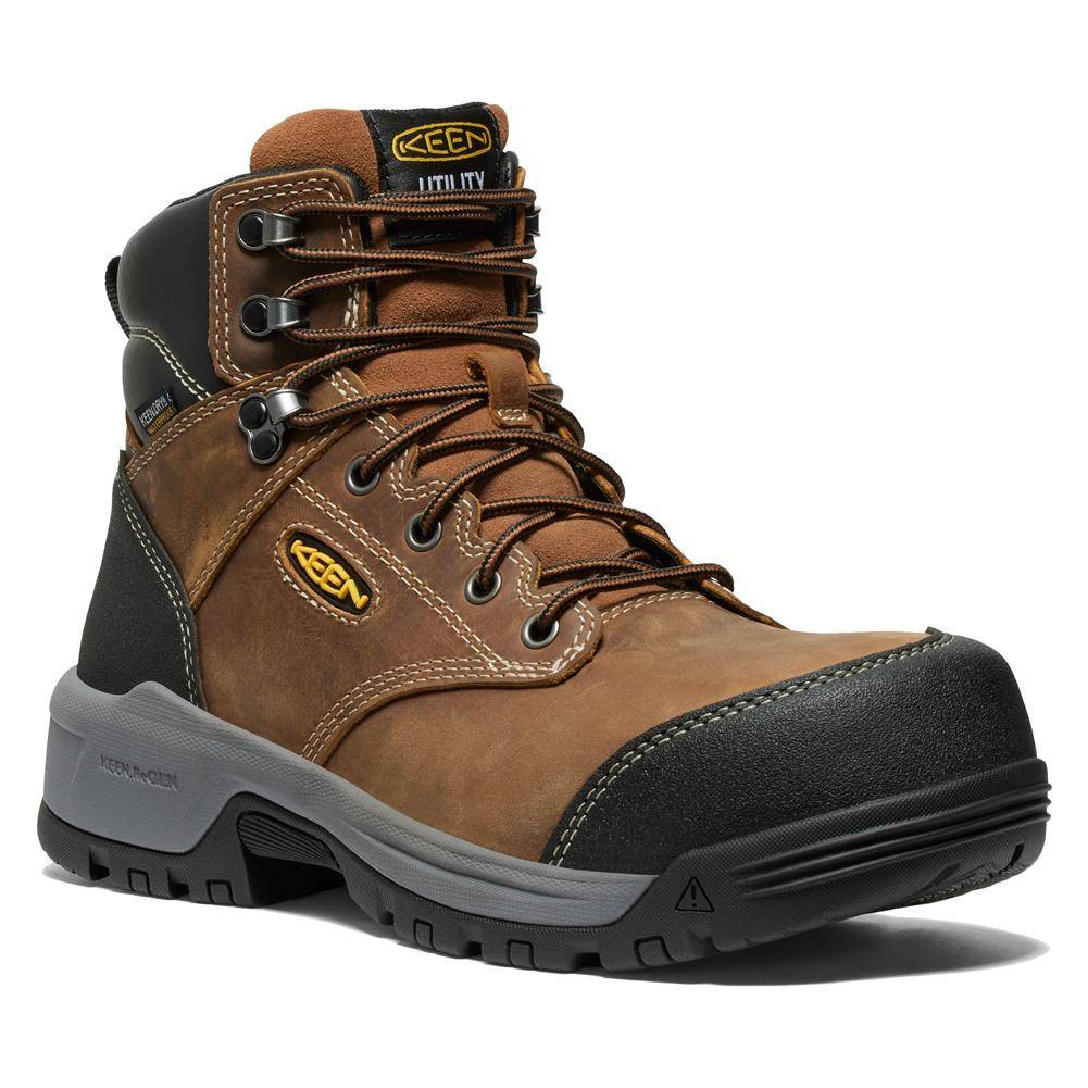 Men's Keen Utility 6" Evanston Carbon Toe Waterproof Boots