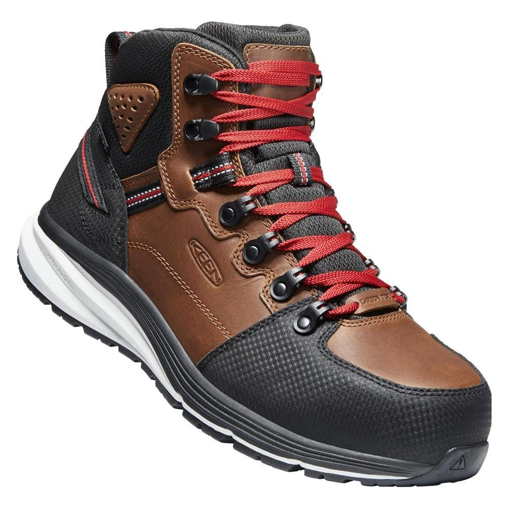 Men's Keen Utility Red Hook Mid Carbon Toe Waterproof Boots