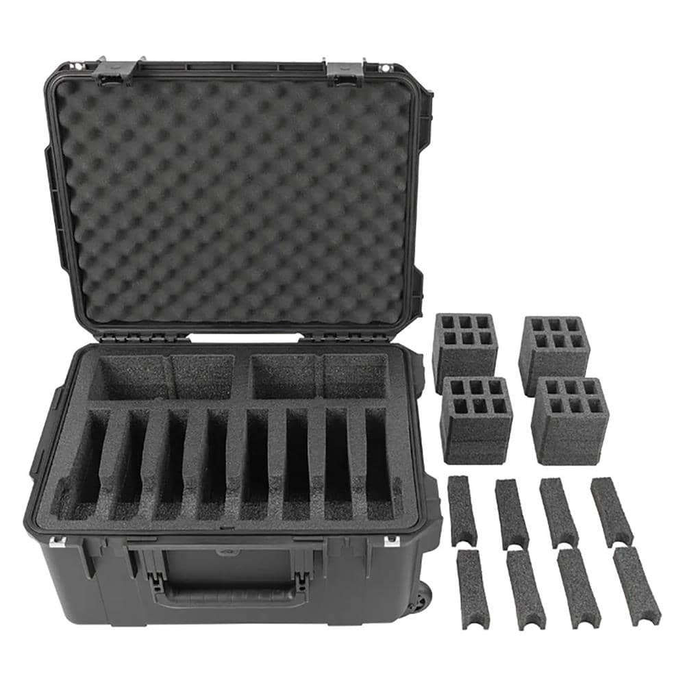 SKB iSeries Multi 8 Handgun Case with Custom Foam