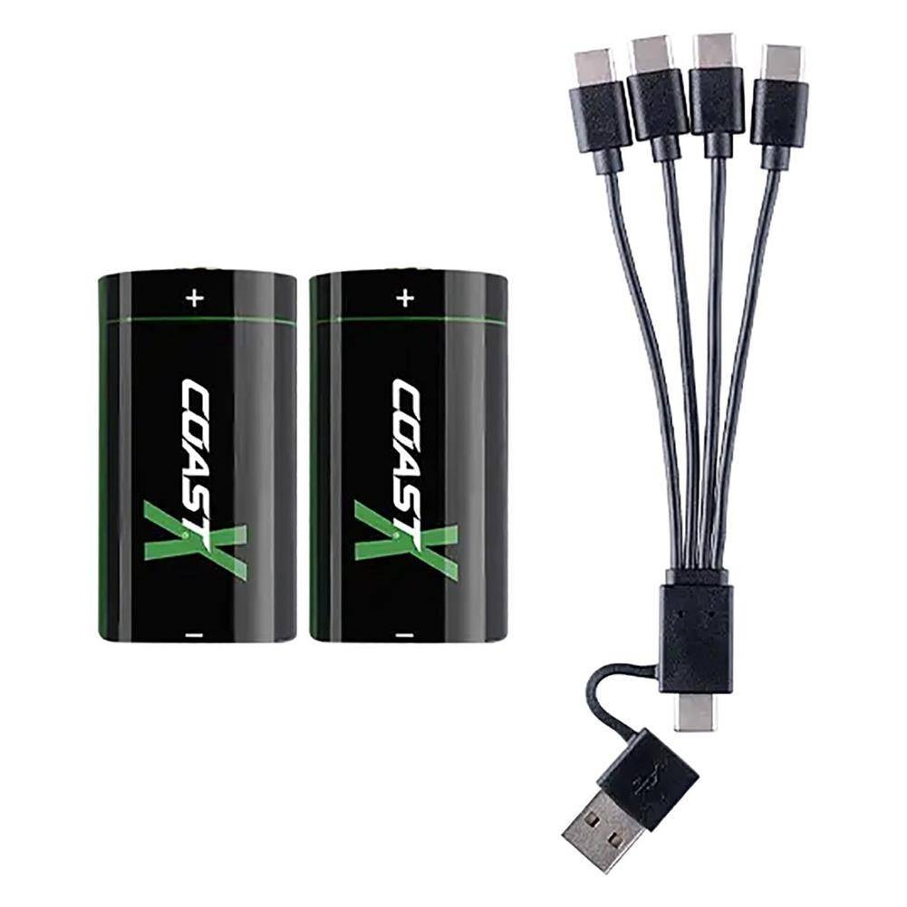 Coast ZXAA Zithion-X R USB-C Ported Battery (4-pack) | WorkBoots.com