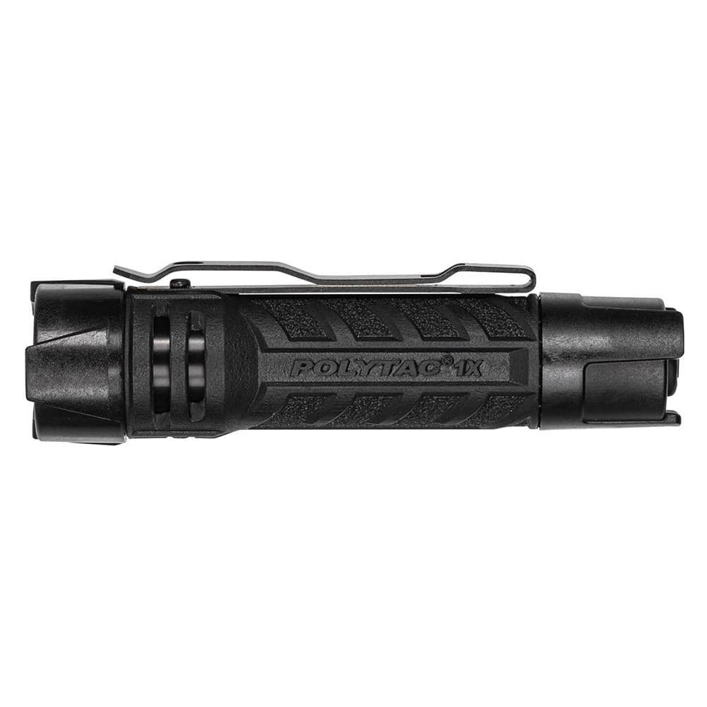 Streamlight PolyTac 1X Flashlight with CR123A and AA Batteries, Black