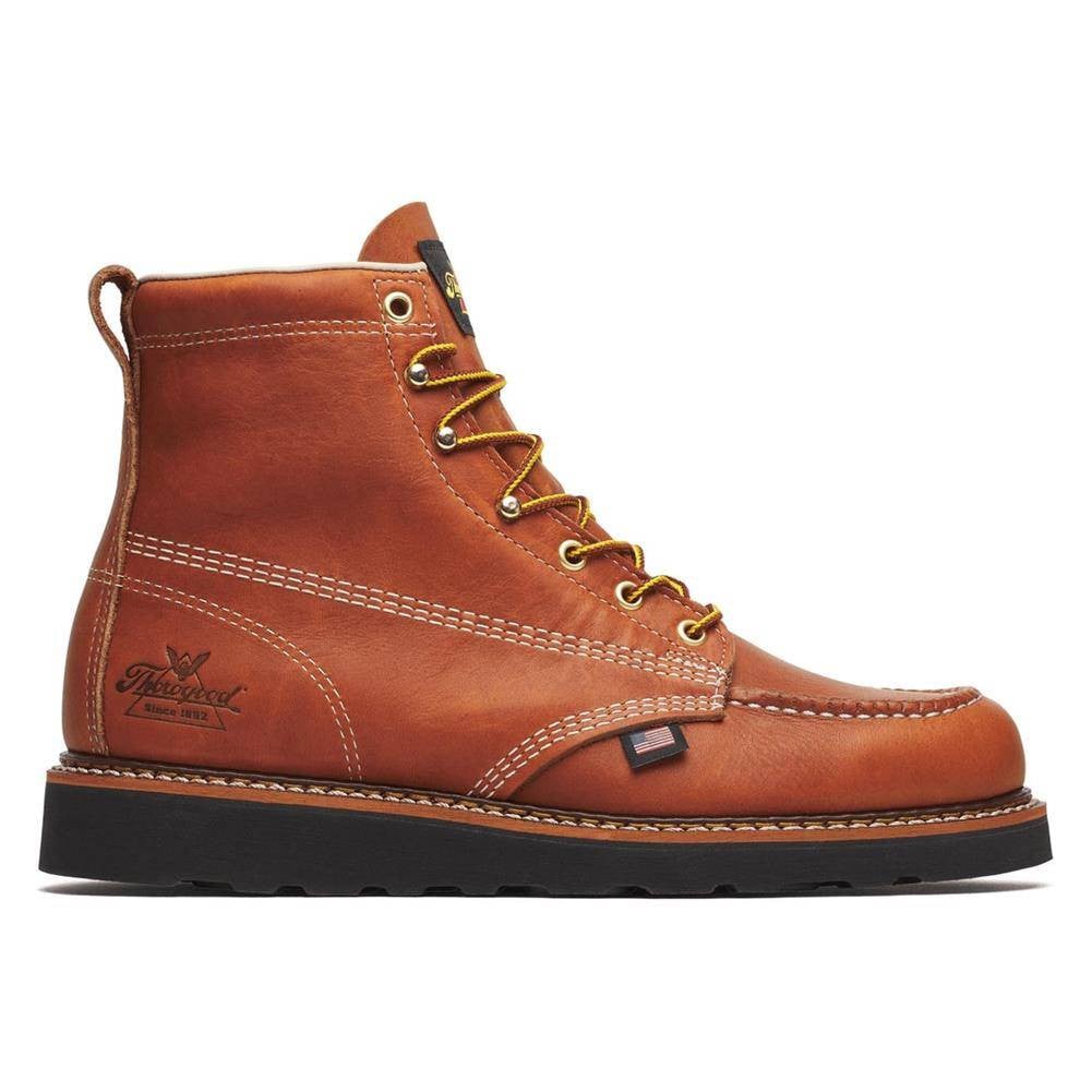 Men's Thorogood American Heritage 6" Tobacco Moc Toe Boots