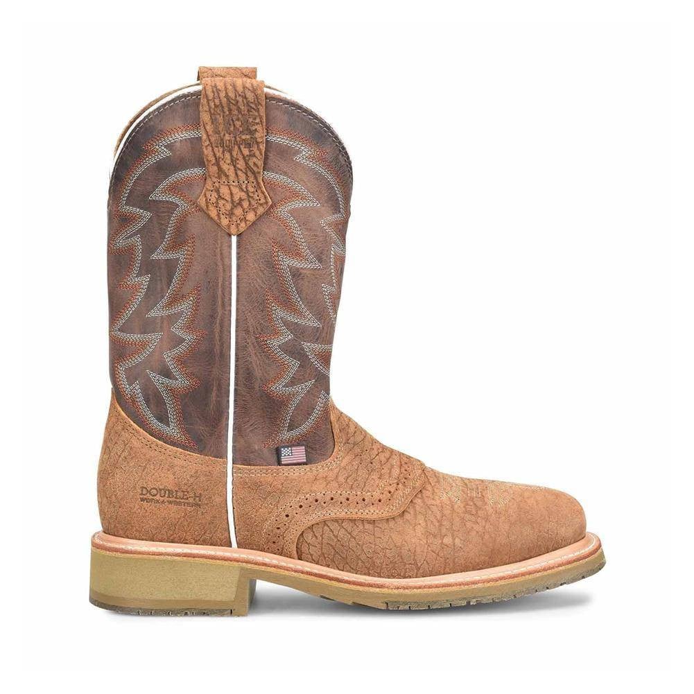 Double-H Maxwell 11" Steel Toe Roper Boots