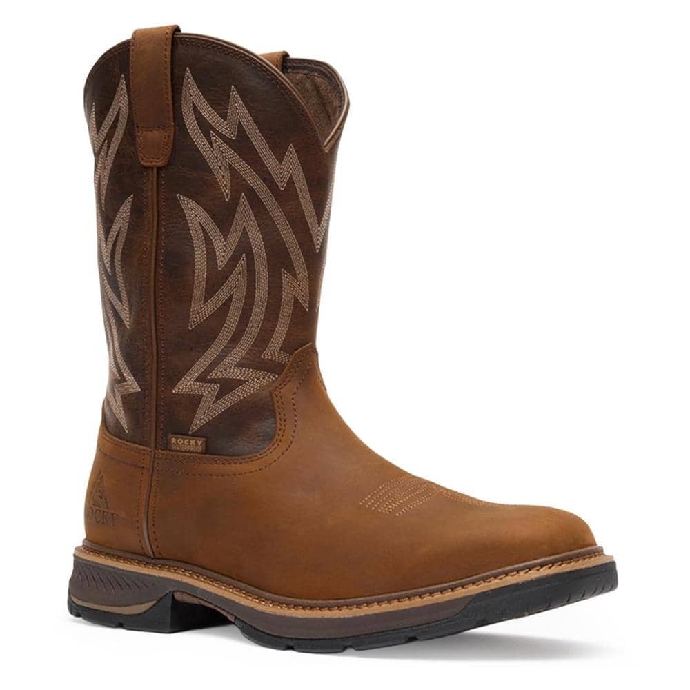 Rocky Men's Ride LTE Waterproof Western Boots