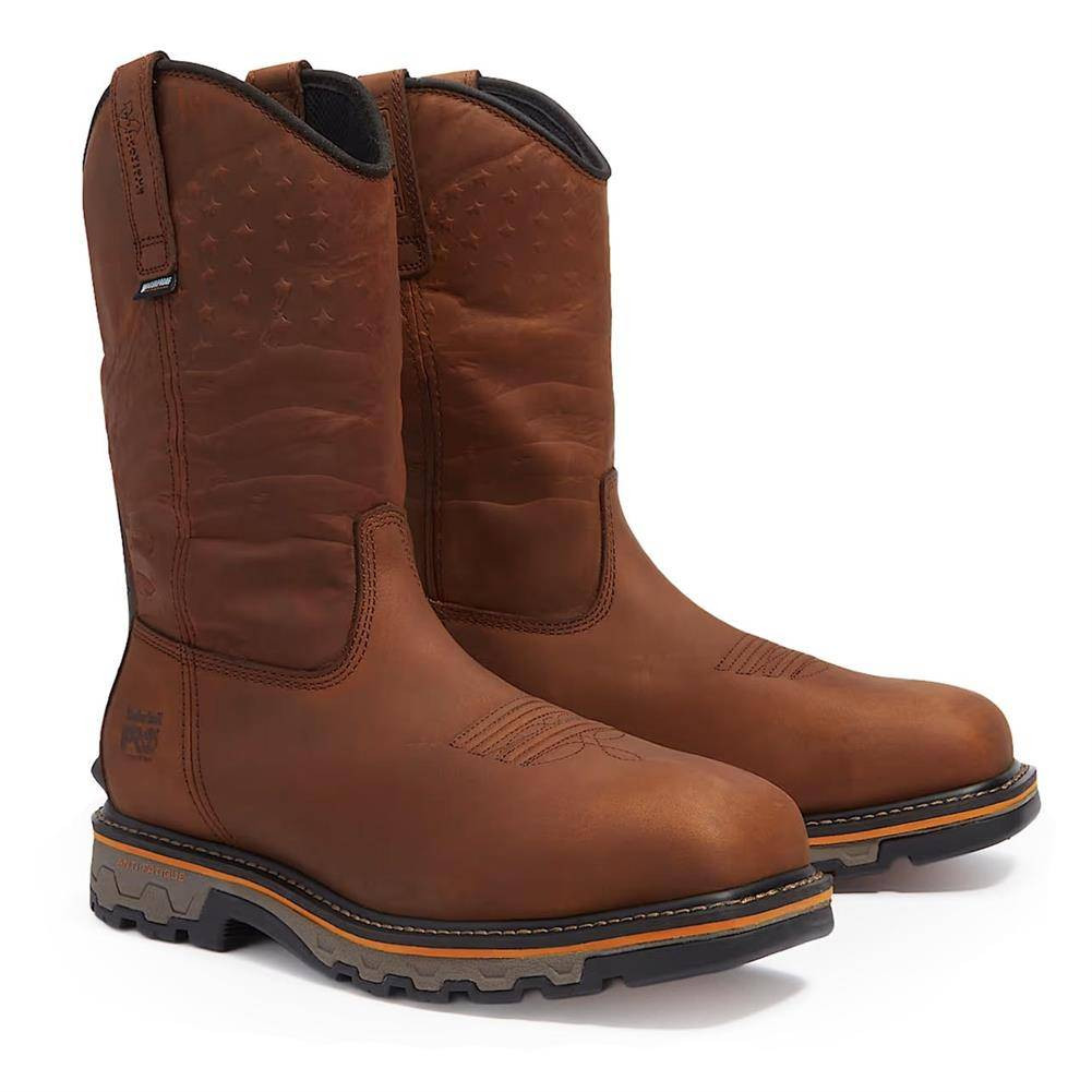 Timberland PRO True Grit USA Pull-On Composite Toe Waterproof Work Boots