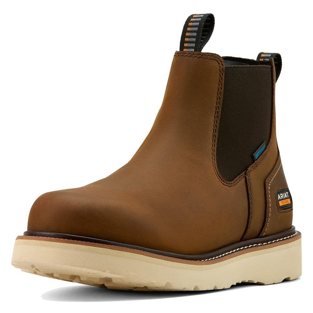 Women's Ariat Rebar Wedge Chelsea Waterproof Boots
