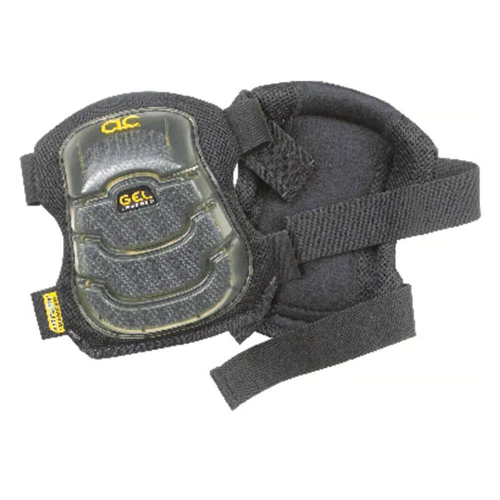 CLC Foam Knee Pads, 7.37" L x 4.5" W, Black