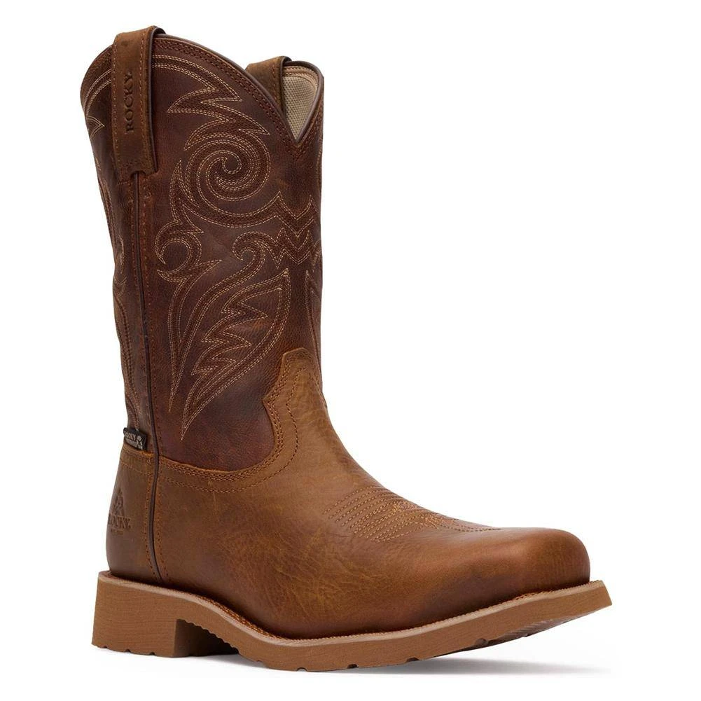 Rocky Men's MonoCrepe 12" Steel Toe Western Boots