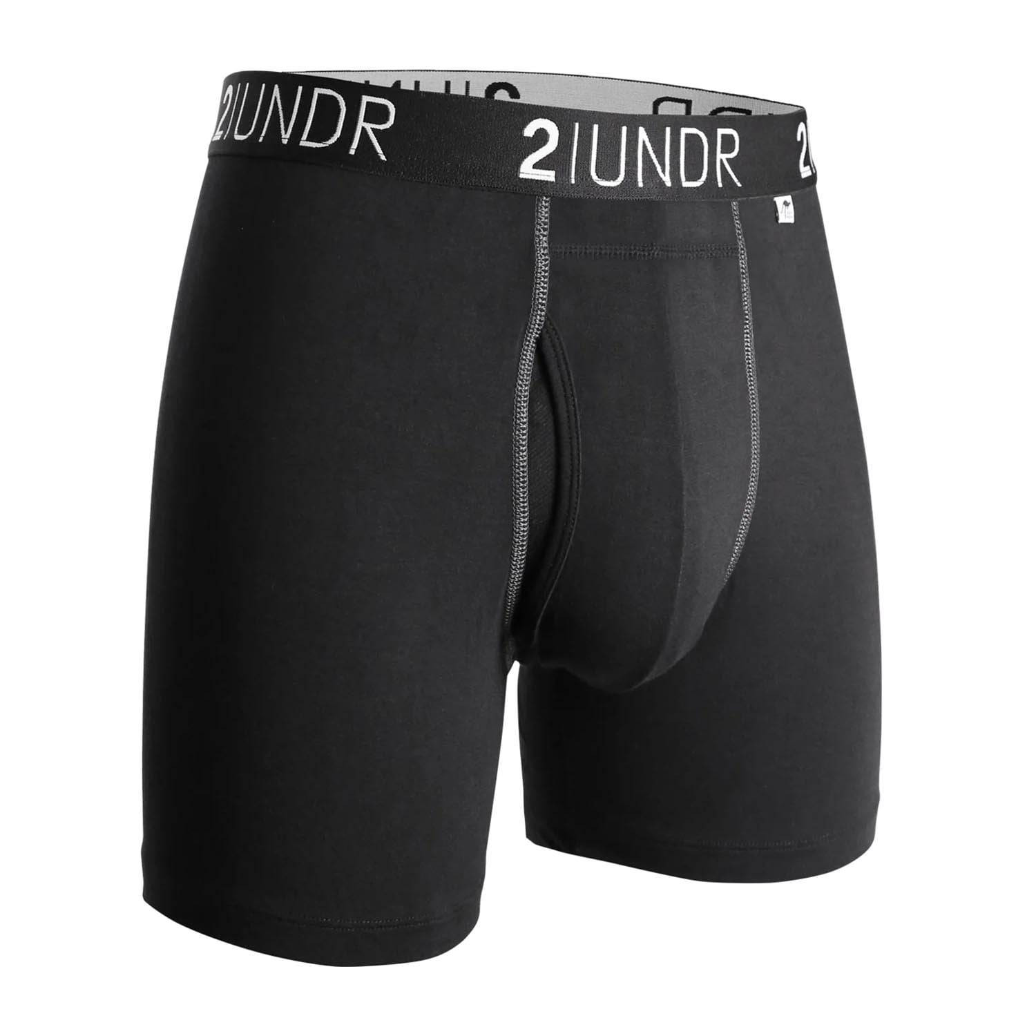 2UNDR Men's Swing Shift Boxer Briefs, 3 pack