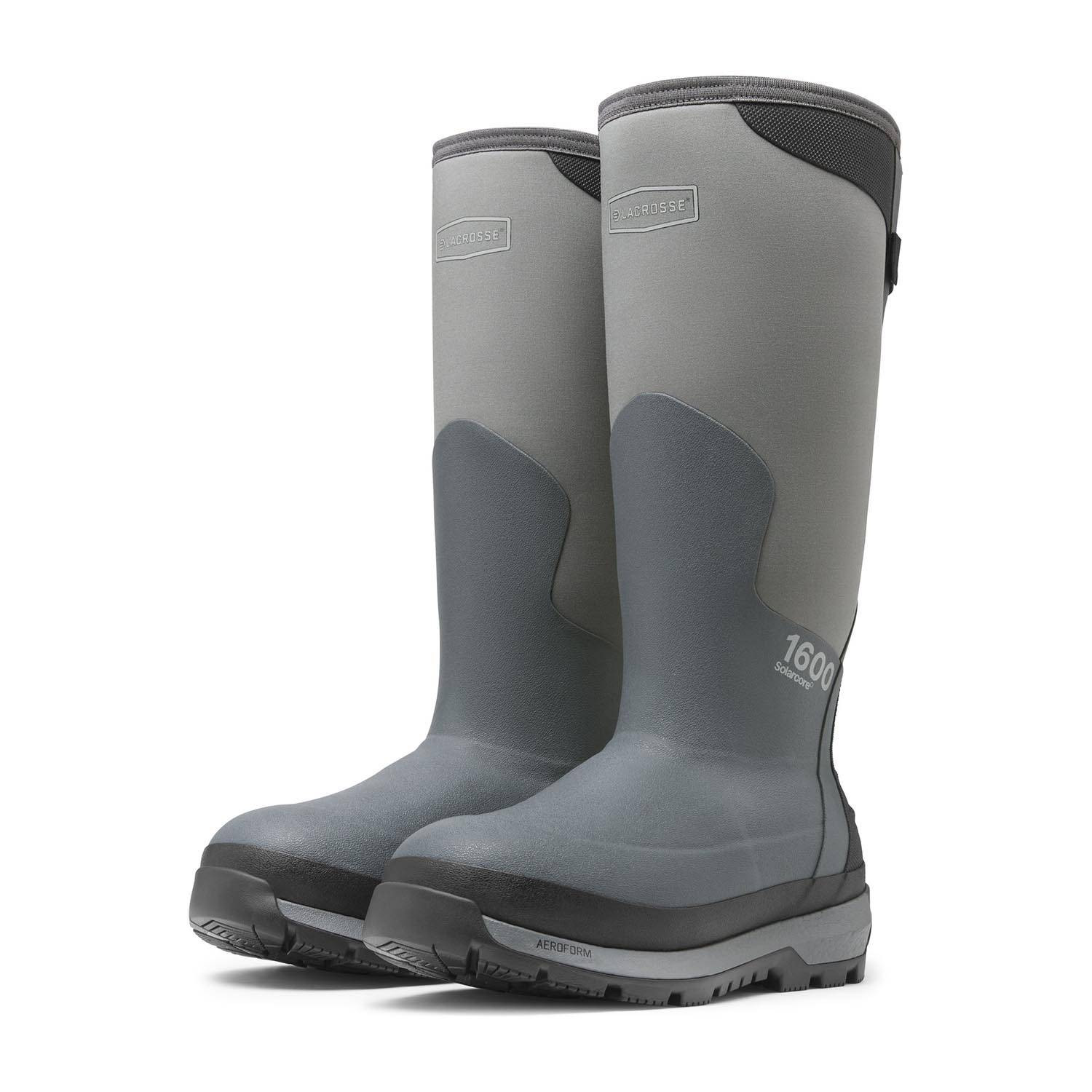 LaCrosse Women's Alphaburly Aero 15" Dark Shadow 1600G Boots