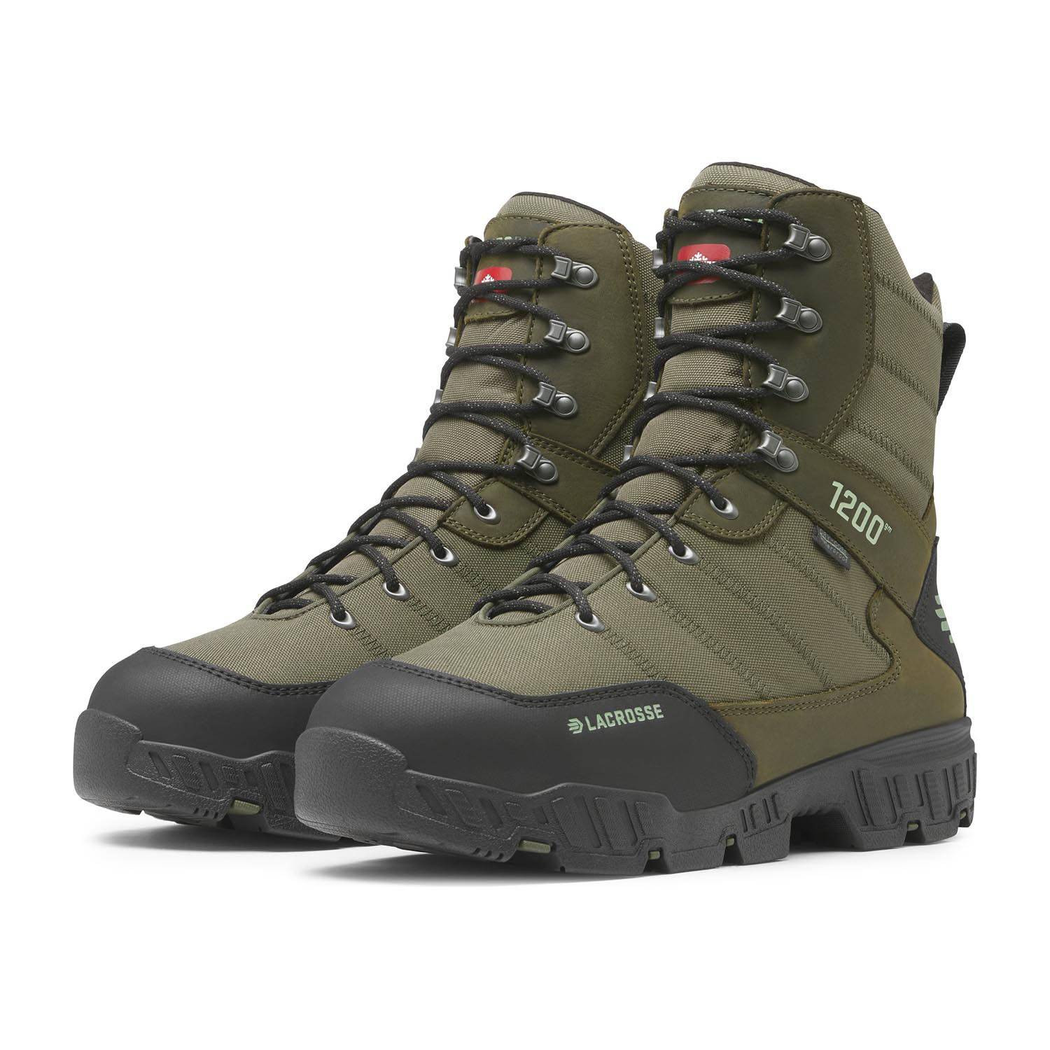 LaCrosse Men's Cold Snap II 9" Olive Night 1200G Boots