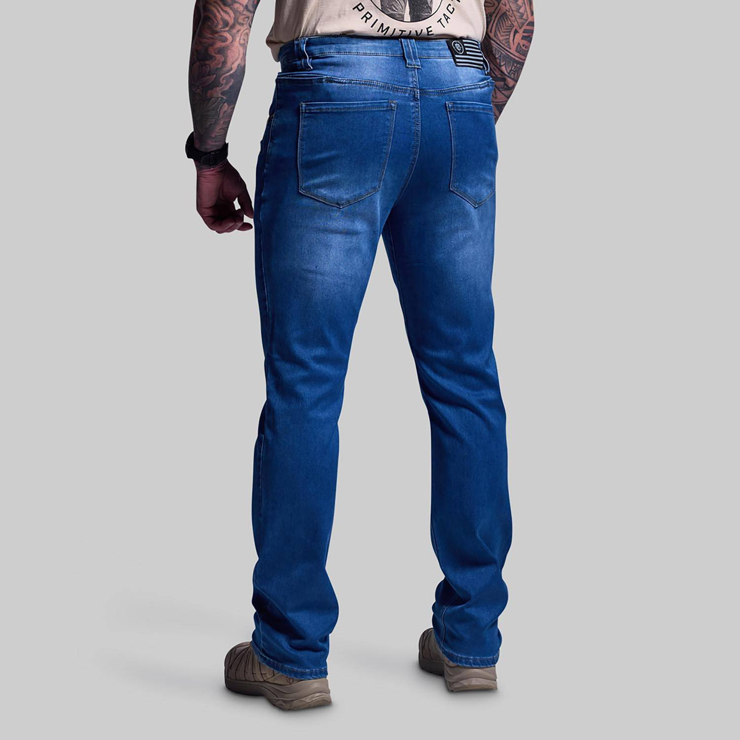 Born Primitive Men's FLEX Recon Boot Cut Jeans