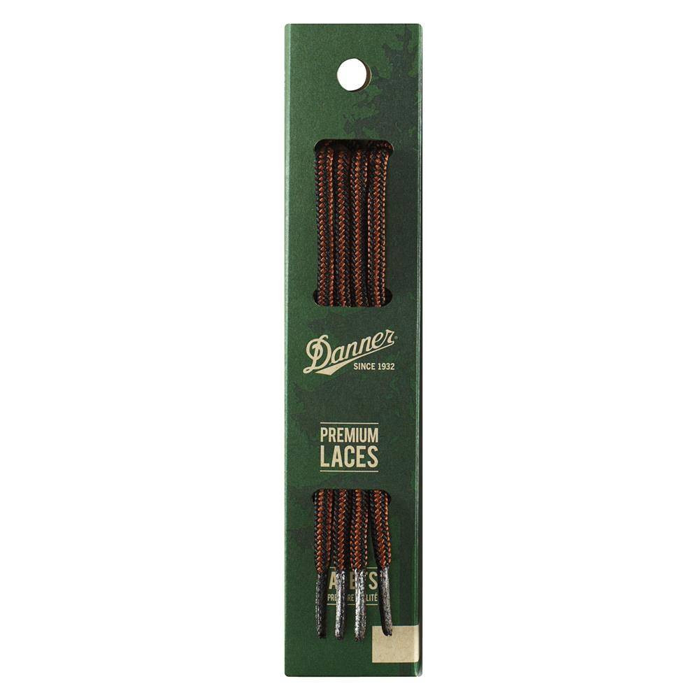 Danner 64" Black/Tan Boot Laces