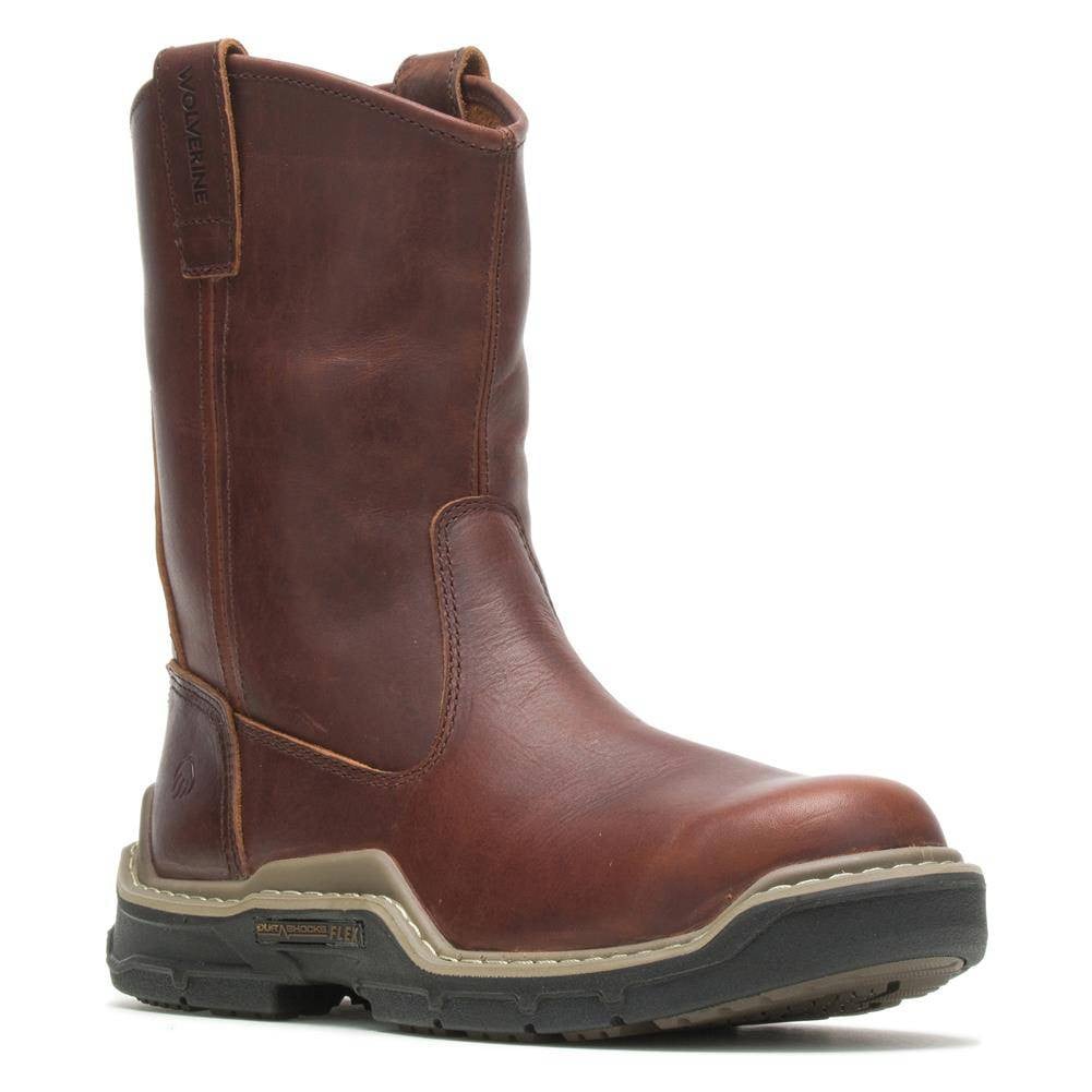 Men's Wolverine Raider Durashocks Wellington Composite Toe Boots
