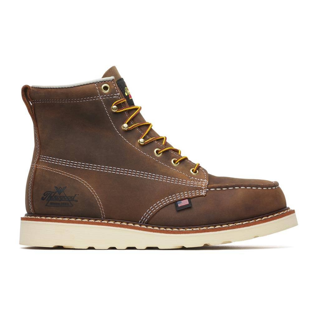 Men's Thorogood 6" American Heritage Trail Steel Toe Boots