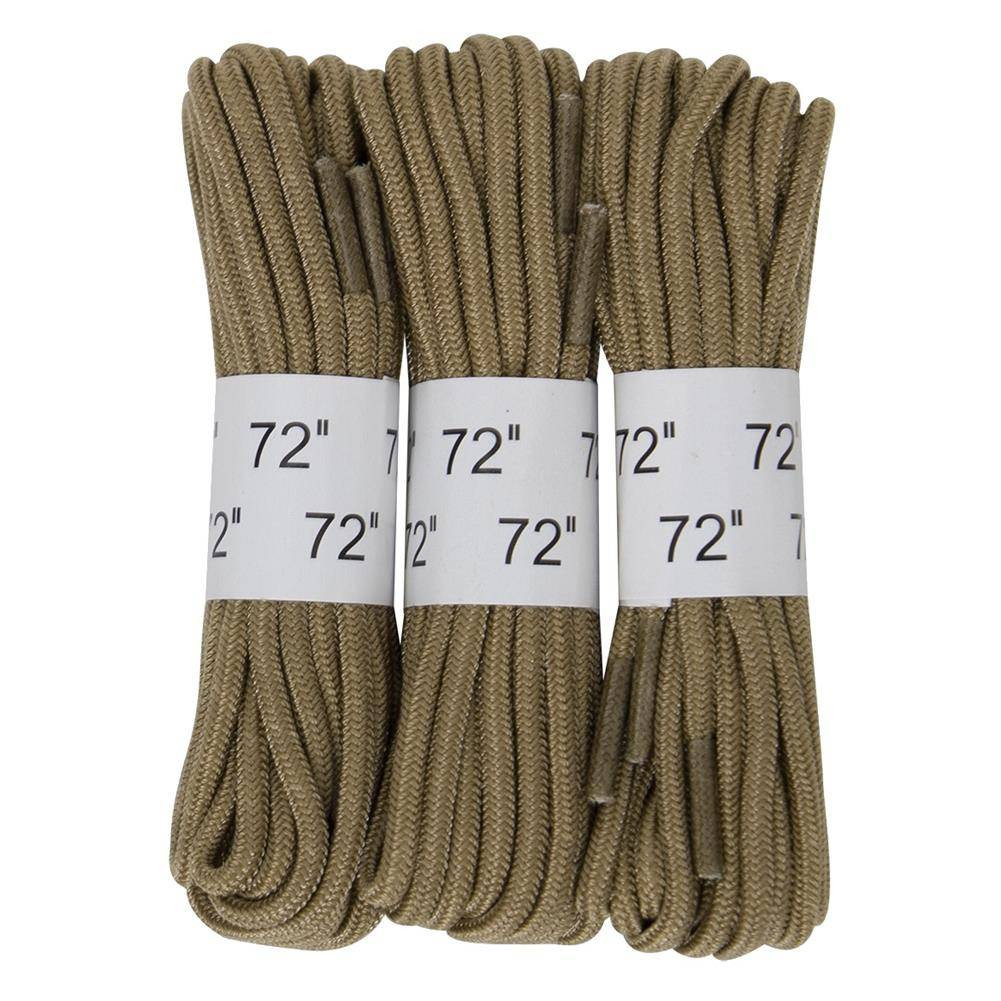 Rothco 72" Boots Laces - (3-Pack)