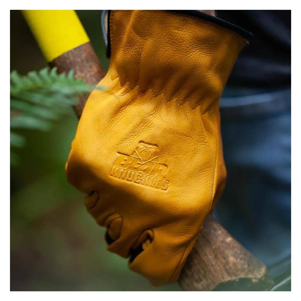 Bear Knuckles Bodacious D357 Water Resistant Leather Cowhide Driver Gloves