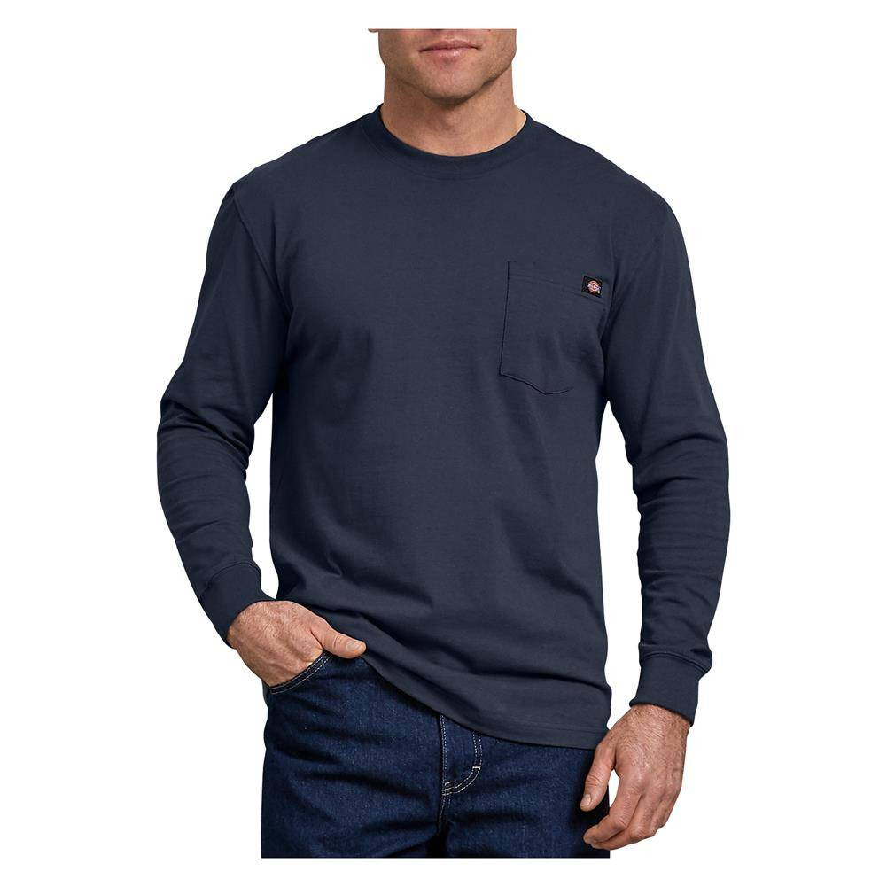 Men's Dickies Long Sleeve Heavyweight Pocket T-Shirt