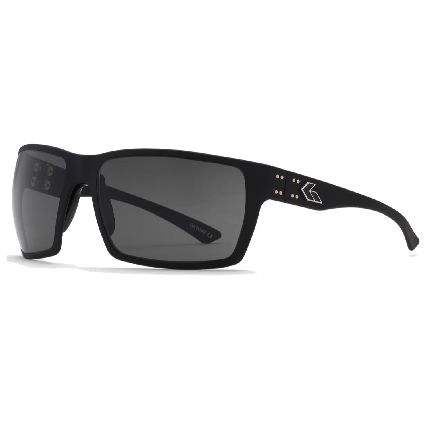 Gatorz Marauder Non-Polarized Sunglasses, Silver Logo