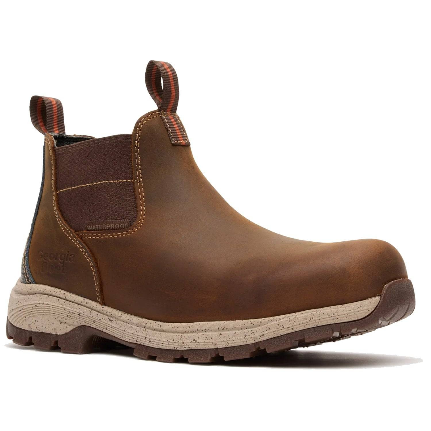 Georgia Eagle Trail Women's Waterproof Alloy Toe Chelsea Work Boots