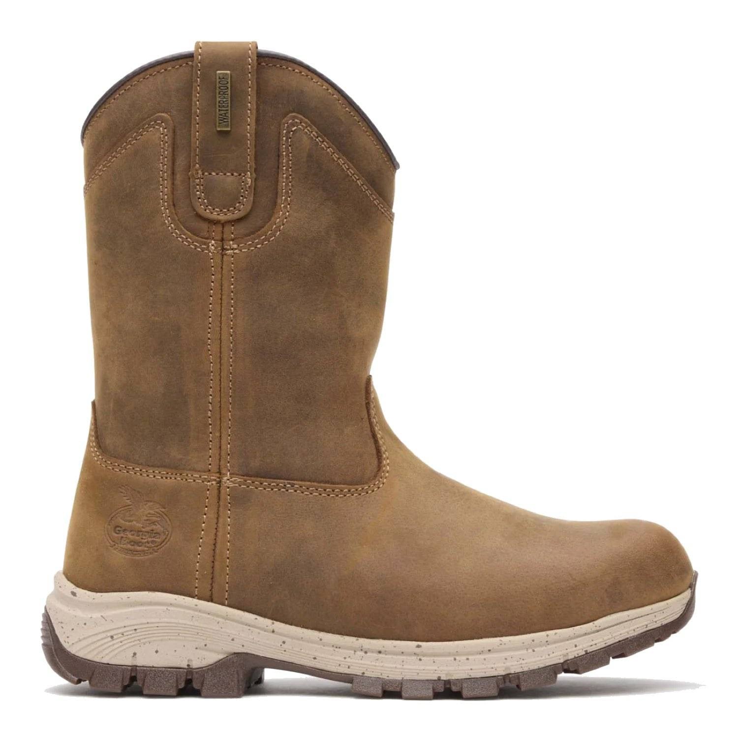 Georgia Eagle Trail Women's Waterproof Pull-On Work Boots