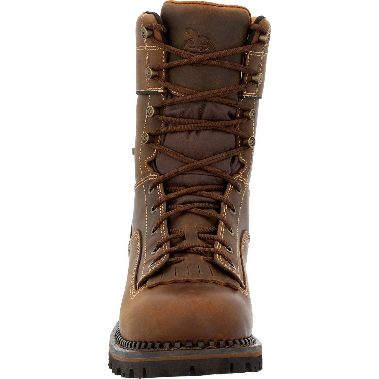 Georgia Men's AMP LT Low Heel Logger Composite Toe Waterproof Work Boots
