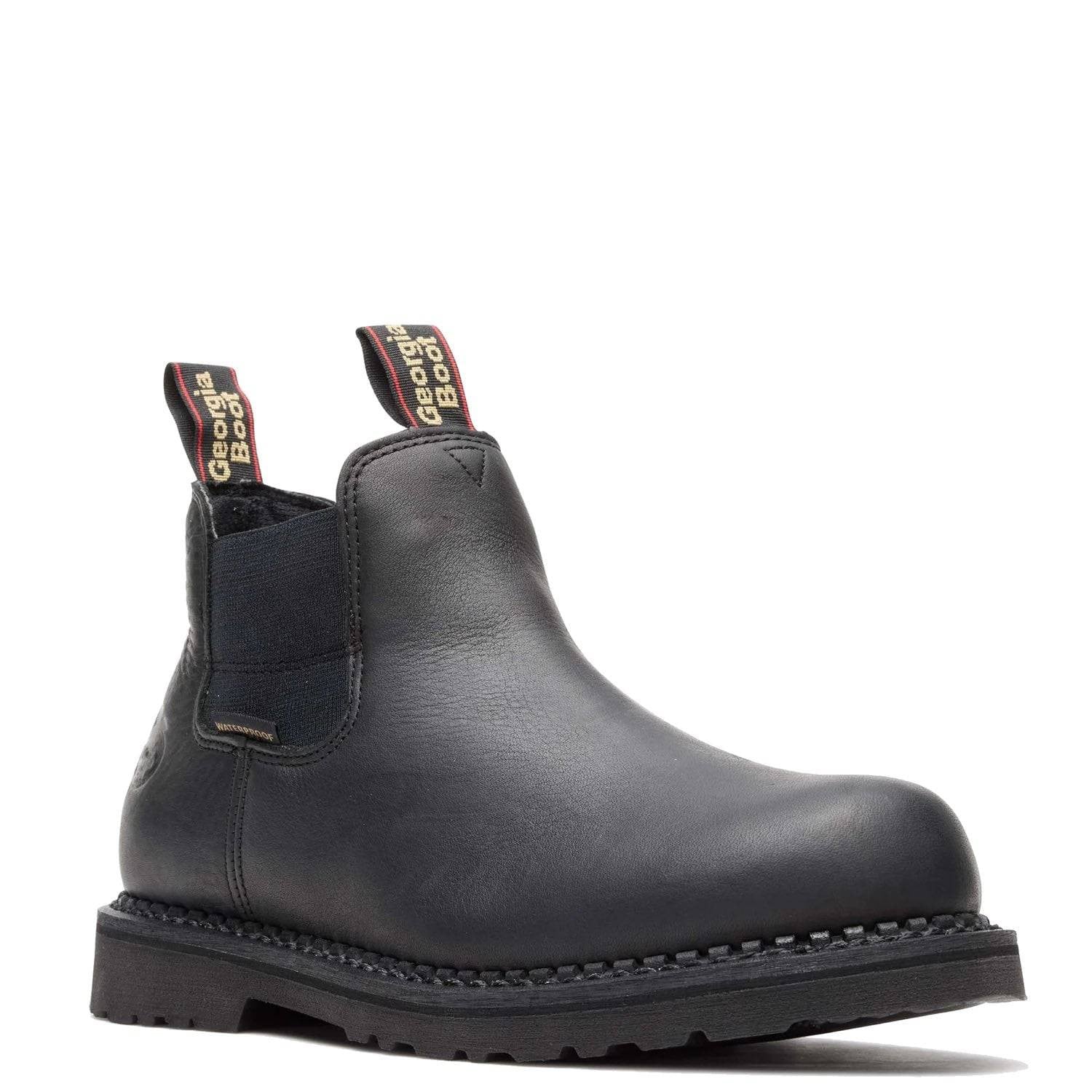 Georgia Men's Giant Revamp Waterproof Chelsea Work Boots