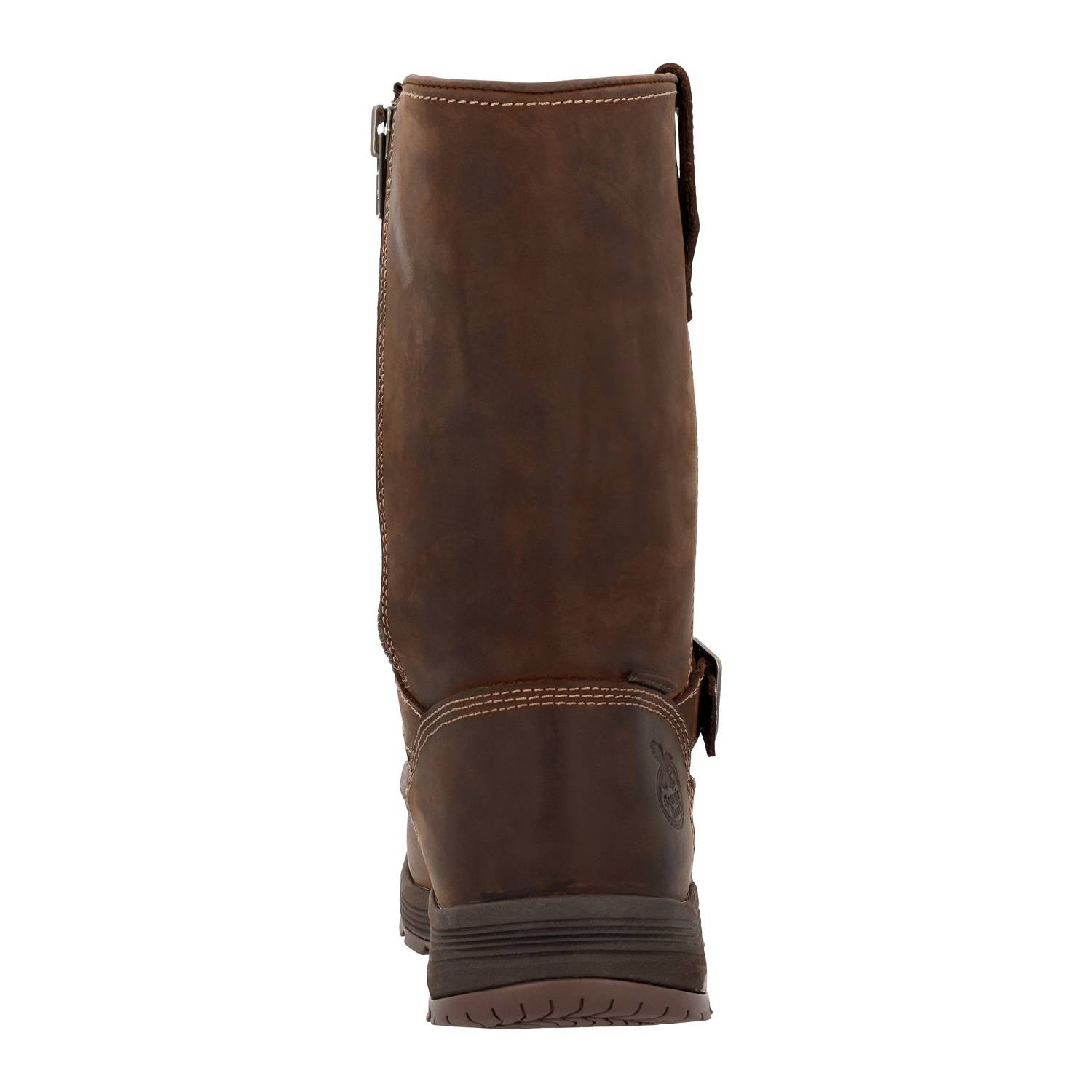 Georgia Men's Athens SuperLyte Waterproof Wellington Pull-On Side Zip Boots