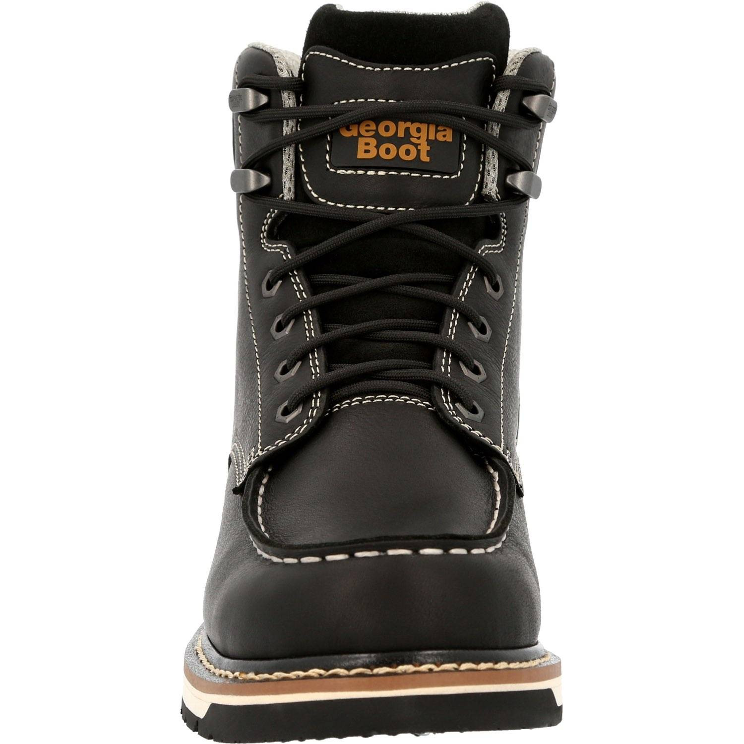 Georgia Men's AMP LT Wedge Waterproof Moc-Toe Work Boots