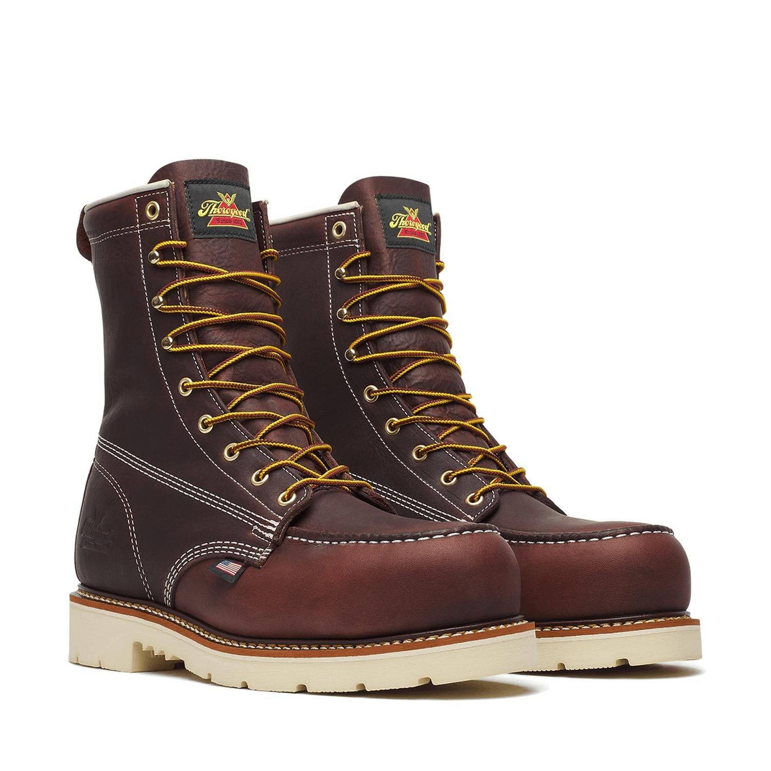 Thorogood Men's American Legacy 8" Nano Moc Toe Maxwear 90 BootS