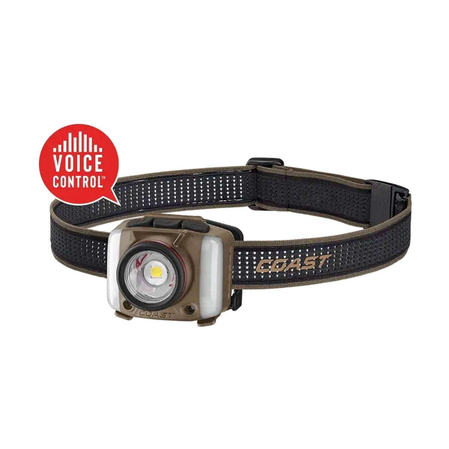 Coast FL97R 1250 Lumens Voice-Controlled Headlamp