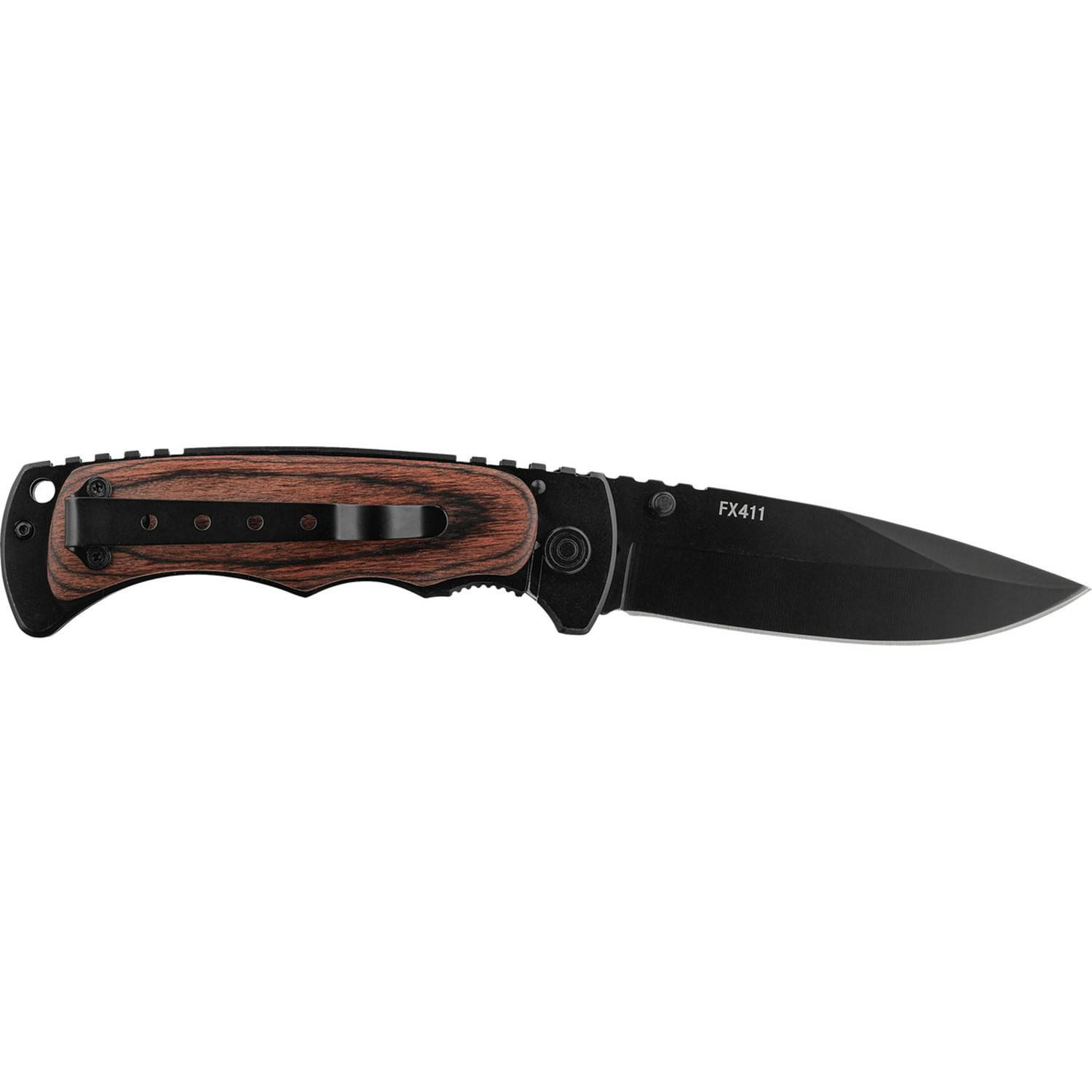 Coast FX411 4" Wood Grip Folding Knife