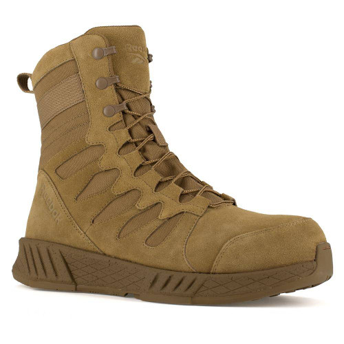 Men's Reebok 8" Floatride Energy Tactical Composite Toe Side-Zip Boots