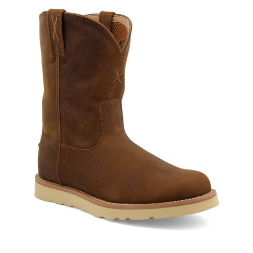 Men's Twisted X 10" Work Pull-On Wedge Sole Boots