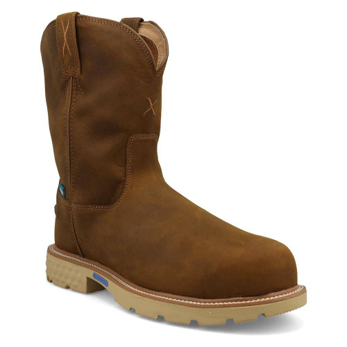 Men's Twisted X 10" Composite Toe Waterproof Met Guard Boots