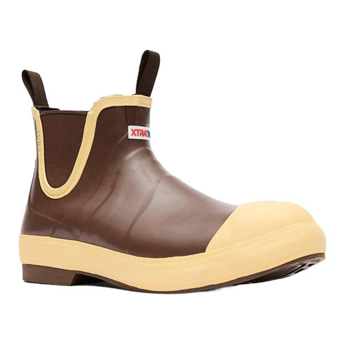 Men's Xtratuf 6" Legacy Ankle Deck Steel Toe Waterproof Boots