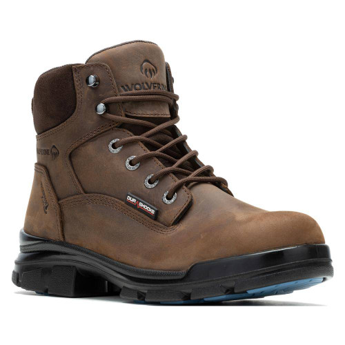 Men's Wolverine 6" DuraShocks SR Icon Waterproof CarbonMax Composite Toe Boots